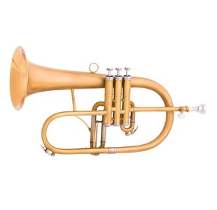 MTP F-835X CUSTOM BUGLE 3 PISTONS VERNI - Avec housse et embouchure