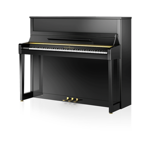 SCHIMMEL C121 "ELEGANCE MANHATTAN" PIANO DROIT VERNI NOIR
