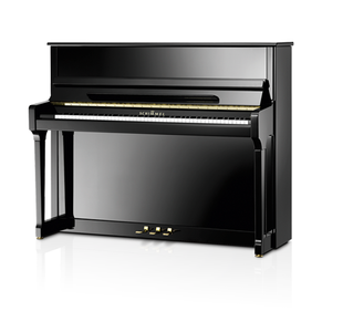 SCHIMMEL C121 "TRADITION" PIANO DROIT VERNI NOIR