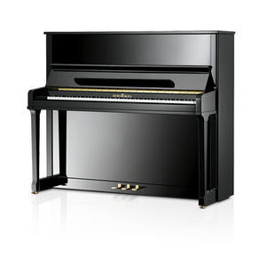 SCHIMMEL C126 "TRADITION" PIANO DROIT VERNI NOIR