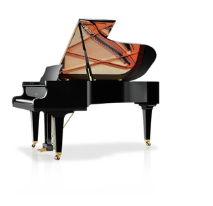 SCHIMMEL K 213 ROYAL PIANO A QUEUE VERNI NOIR