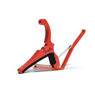 KYSER x FENDER KGEFSG "QUICK CHANGE" CAPODASTRE GUITARE FOLK ROUGE