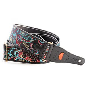 RIGHTON STRAPS BEPPU2-UN COURROIE TISSUE GUITARE MOTIF TALISMAN