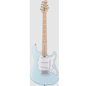 STERLING CT30SSS-DBL-M1 "CUTLASS" GUITARE ELECTRIQUE DAPHNE BLUE