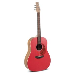 APPLAUSE AAS-69-R JUMP GUITARE FOLK DREADNOUGHT SLOPE SHOULDER RED