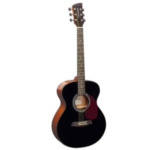 BRUNSWICK BF200BK GUITARE FOLK ACOUSTIQUE GRAND AUDITORIUM NOIRE