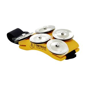 ORTEGA OSSFT TAMBOURIN PIED AVEC CYMBALETTES