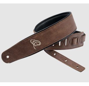ORTEGA OSAR-7 COURROIE GUITARE CUIR SAND BLASTED ROCK
