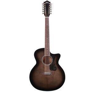 GUILD F-2512CE "WESTERLY" GUITARE FOLK 12 CORDES ELECTRO TRANSBLACK
