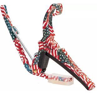 KYSER KG6F "QUICK CHANGE" CAPODASTRE GUITARE FOLK BLANC & USA