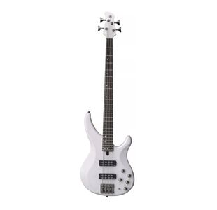 YAMAHA TRBX504 TWH BASSE ELECTRIQUE 4 CORDES TRANSLUCENT WHITE