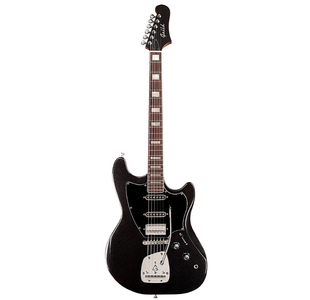 GUILD SURFLINER DELUXE BLACK GUITARE ELLECTRIQUE NOIRE