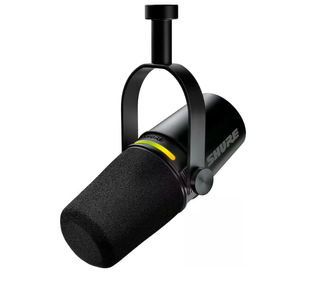 SHURE MV7+-K MICRO DYNAMIQUE DE PODCAST NOIR