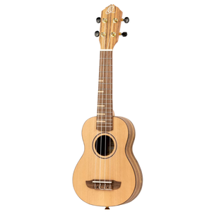 ORTEGA RUTI-SO UKULELE SOPRANO CEDRE ET NOYER - avec housse