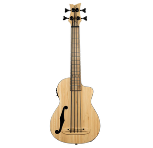 ORTEGA RUNAB-UB UKULELE BASSE ELECTRO BAMBOU MASSIF