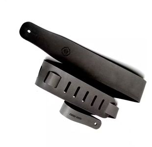 CONSTANT BOURGEOIS LANTHANA VINTAGE BLACK COURROIE GUITARE EN CUIR