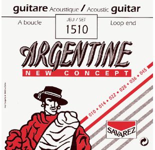 ARGENTINE 1510 JEU CORDE BOUCLE EXTRA LIGHT (10-14-22-28-36-45)
