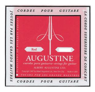 Augustine Classic Red jeu de cordes pour guitare classique 