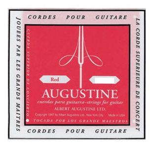AUGUSTINE LA 5ème ROUGE FILEE ARGENT