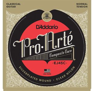 D'ADDARIO EJ45C PRO ARTE COMPOSITE CORE JEU GUIT CLASSIQUE - NORMAL