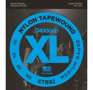 D'ADDARIO ETB92 JEU CORDES BASSE ACOUSTIQUE 50-105 - LONG SCALE