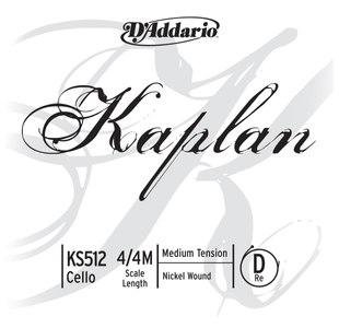 D'ADDARIO KAPLAN CORDE RE POUR VIOLONCELLE 4/4