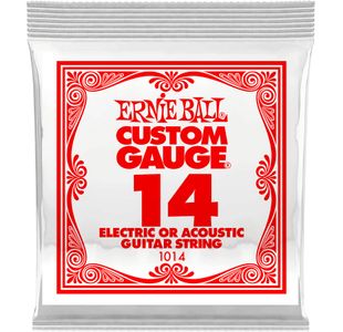 ERNIE BALL 1014 CORDE GUITARE ELEC ACIER PLEIN 014