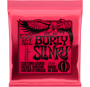 ERNIE BALL 2226 BURLY SLINKY JEU GUITARE ELECTRIQUE 11-52