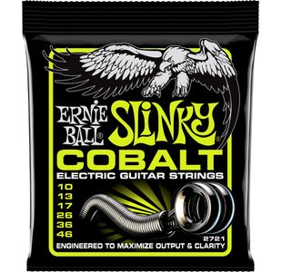 ERNIE BALL 2721 COBAL REG. SLINKY JEU CORDES GUITARE ELECTRIQUE 10-46