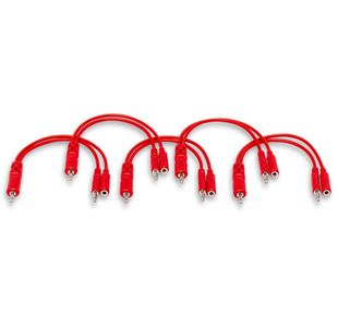 HOSA CMM-515Y HOPSCOTCH PATCH -3,5MM TS - 15cm ( 5PCS )
