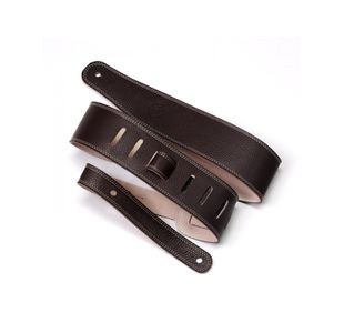 CONSTANT BOURGEOIS SAMARA BROWN COURROIE GUITARE EN CUIR