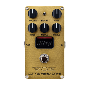 VOX VE-CD "VALVE ENERGY" PEDALE D'EFFET COPPERHEAD DRIVE
