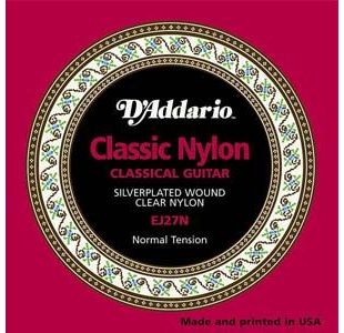 D'ADDARIO EJ27N CORDES GUITARE CLASSIQUE - TIRANT STANDARD