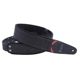RIGHTON STRAPS CORK-BK COURROIE GUITARE LIEGE NOIR