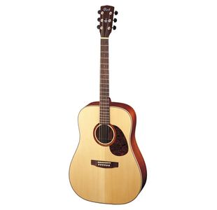 CORT E100F TF "EARTH" GUITARE FOLK ELECTRO NATUREL SATINE