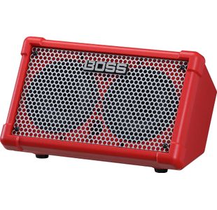 BOSS CUBE-ST2R "CUBE STREET II" AMPLI GUITARE NOMADE 2 x 5W ROUGE