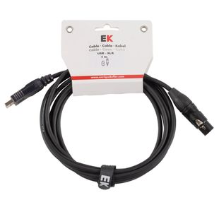 ENRIQUE KELLER D004 CABLE CONVERTISSEUR XLR / USB - 3m