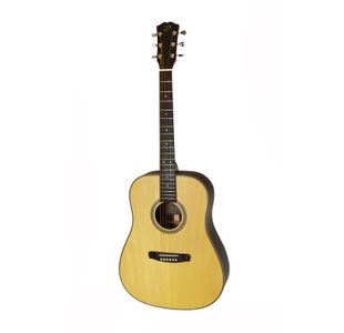 DOWINA DANUBIUS D-ds GUITARE FOLK ACOUSTIQUE NAT -Table épicea massif