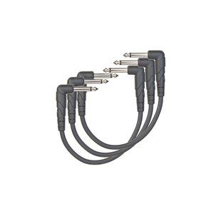 D'ADDARIO PW-CGTP-305 LOT DE 3 CABLES PATCH -15 cm