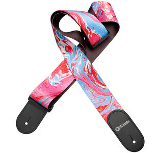 DIMARZIO DD3144 "STEVE VAI SIGNATURE" SANGLE NYLON - BLEUE C UNIVERSE