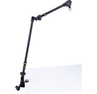 HERCULES DG107B SUPPORT MICRO ARTICULÉ NOIR - Avec fixation bureau