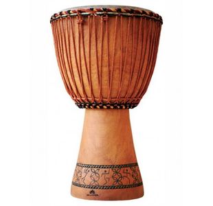 KANGABA DJEMBE MALI GRAND (Diam 32/37 cm - H. 58/62 cm) + Housse