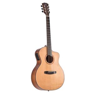 DOWINA SAUVIGNON GACE GUITARE FOLK ELECTRO NAT. - Table cèdre massif
