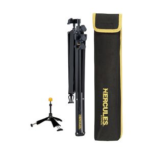 HERCULES DS440BP PACK SUPPORT CLARINETTE TravLite + PUPITRE BS030BB