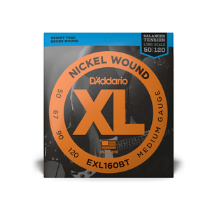 D'ADDARIO EXL160 JEU DE CORDE BASSE MEDIUM LONG SCALE 50-120