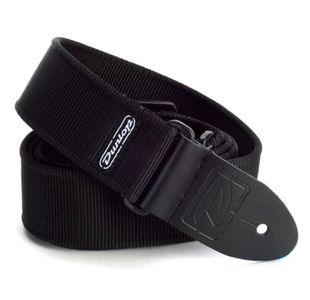 DUNLOP D3809BK COURROIE EN NYLON SOLID NOIR