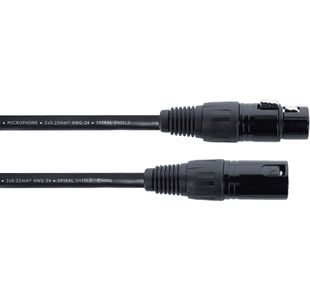 CORDIAL EM5FM "ELEMENTS" CABLE XLR MÂLE / XLR FEMELLE - 5m