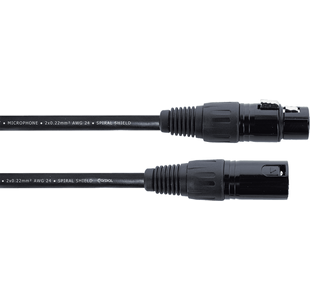 CORDIAL EM3FM "ELEMENTS" CABLE XLR MÂLE / XLR FEMELLE - 3m