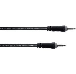 CORDIAL ES3WW "ELEMENTS" CABLE MINI-JACK  STÉRÉO MÂLE / MÂLE - 3m