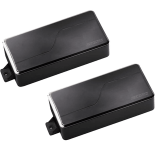 FISHMAN PRF-MH7-SK2 "HUMBUCKER MODERN" SET MICROS NOIRS GUIT 7 CORDES